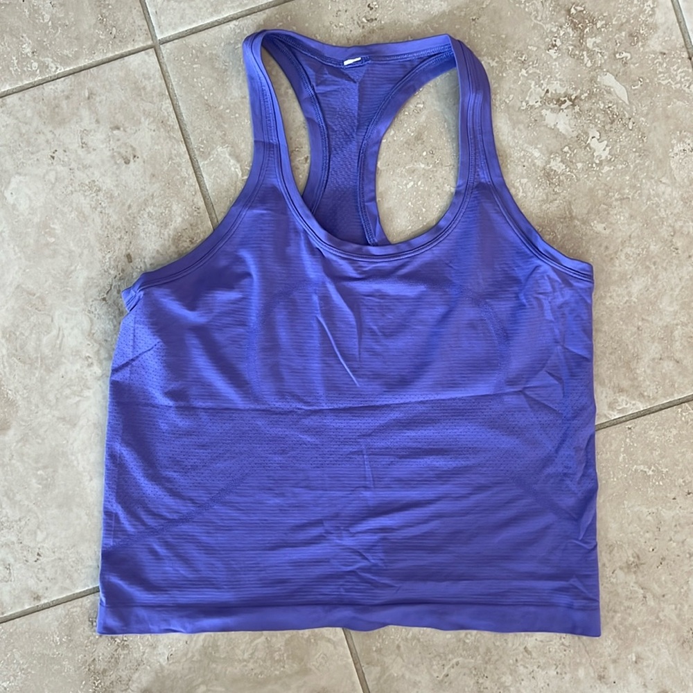 Lululemon Swiftly Race Tank Purple